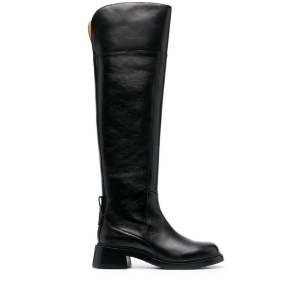 SEE BY CHLOÉ Bonni Boots In black Leather With zip  size 40